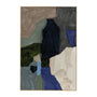 Maeve Ultramarine 2 Art Print - Ultramarine / Framed Canvas / 42 x 62cm