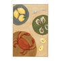 Life x MON Mediterranean Catch Print - Natural / Framed Art Print, No Border / 100 x 140cm