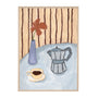 Life x MON Morning Espresso Print - Autumn / Framed Art Print, No Border / 33 x 45cm