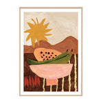Clay / Framed Art Print / 33 x 45cm