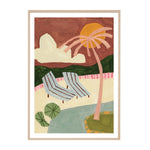 Bright / Framed Art Print / 33 x 45cm