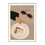 Sweet Treat Art Print - Natural / Framed Art Print / 45 x 62cm