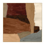 Wallace Clay 1 Art Print - Clay / Framed Canvas / 62 x 62cm