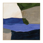 Ultramarine / Framed Canvas / 62 x 62cm