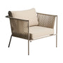 Zivia Outdoor Armchair - Ecru/Taupe