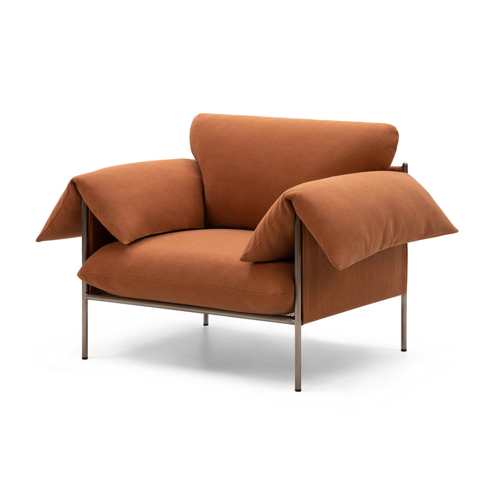 Cabarita Hazel / Brushed Steel Frame
