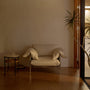 Alva Nougat Frame Armchair - Hyams Sable / Nougat Frame