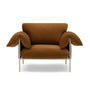 Alva Nougat Frame Armchair - Malibu Cognac / Nougat Frame
