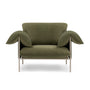 Alva Nougat Frame Armchair - Malibu Matcha / Nougat Frame