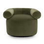 Huggy Swivel Armchair - Malibu Matcha