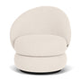 Alma Swivel Armchair - Maya Cream Boucle