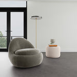 Planet Grey Green Fabric