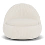 Babette Swivel Armchair - Free Dune Velvet Cord