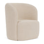 Blair Swivel Armchair - Pasha Dune Boucle