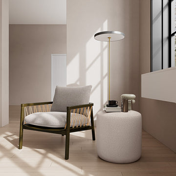 Agnes Brown Textured Weave