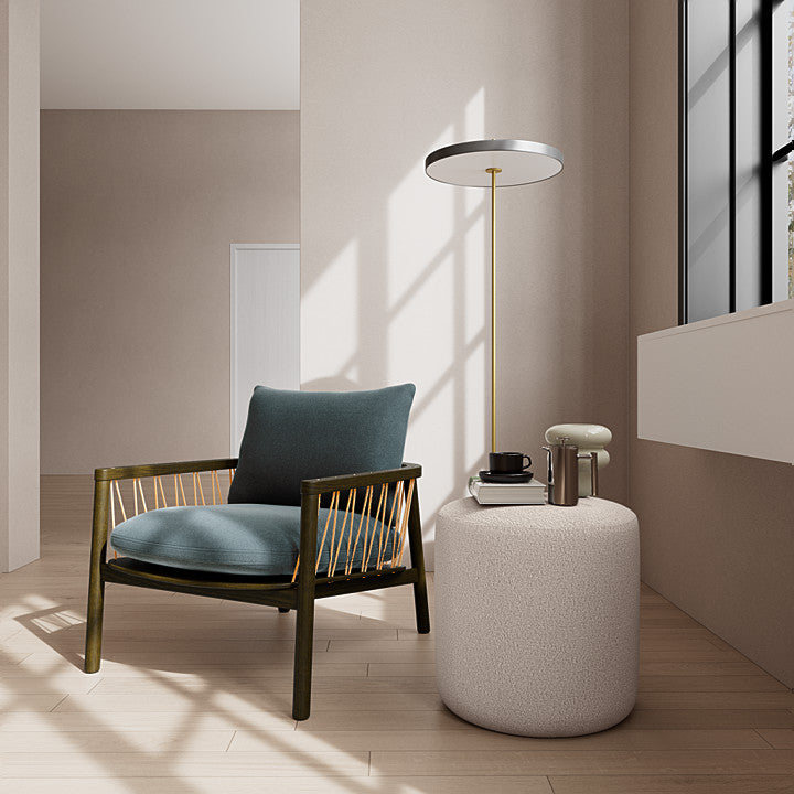 Forest Dust Blue Fabric