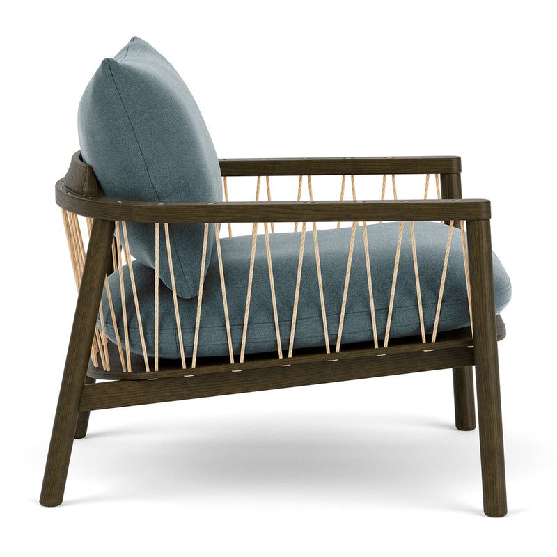 Forest Dust Blue Fabric