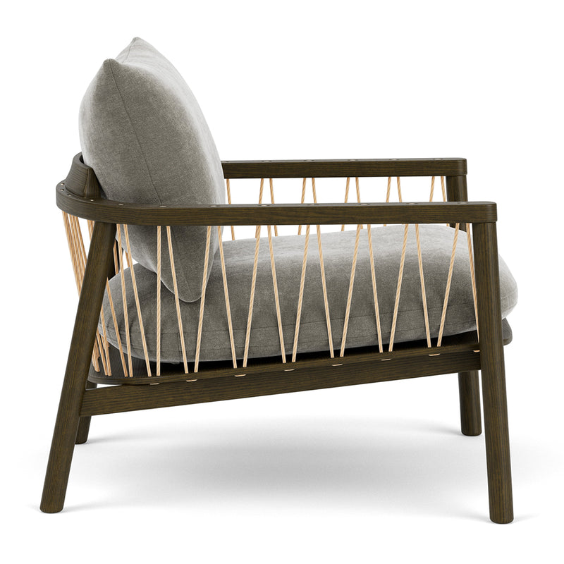 Planet Grey Green Fabric