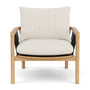 Enzo Oak Armchair - Free Dune Velvet Cord / Oak