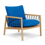 Mark Cobalt Blue Weave / Oak