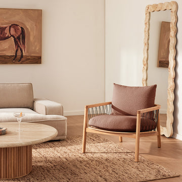 Pebble Rust Boucle / Oak