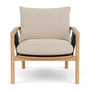 Enzo Oak Armchair - Pasha Dune Boucle / Oak