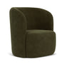 Blair Swivel Armchair - Moss Olive