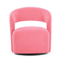 Judi Swivel Armchair - Firenze Bubblegum Fabric