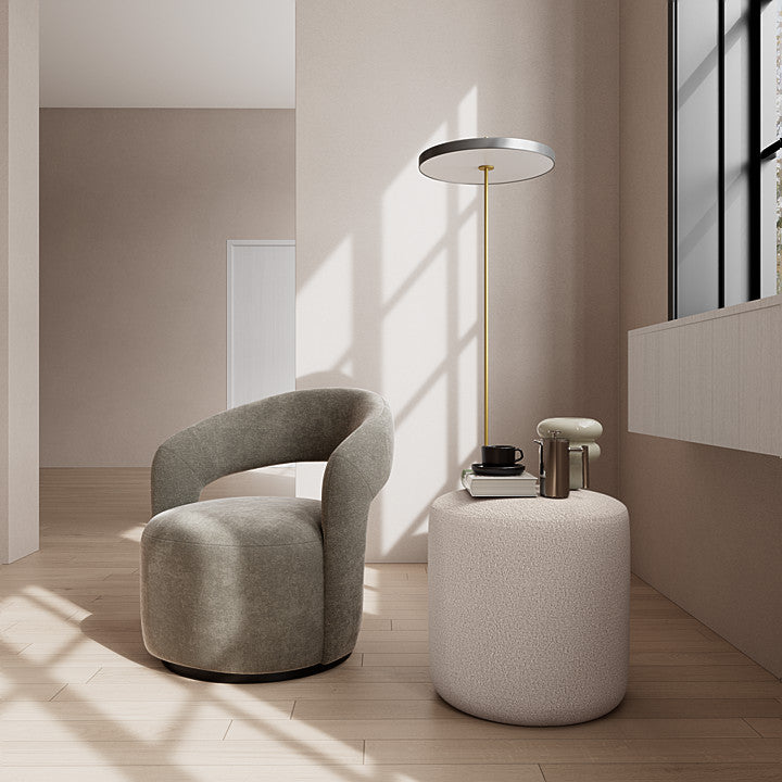 Planet Grey Green Fabric