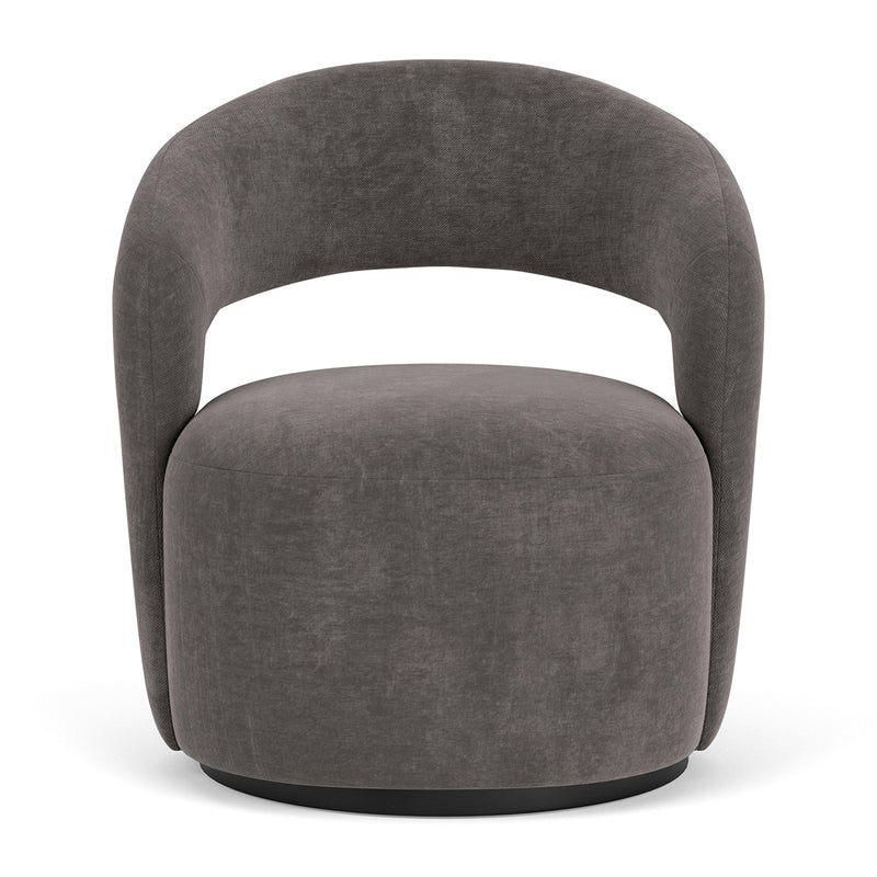 Danny Steel Grey Textured Weave