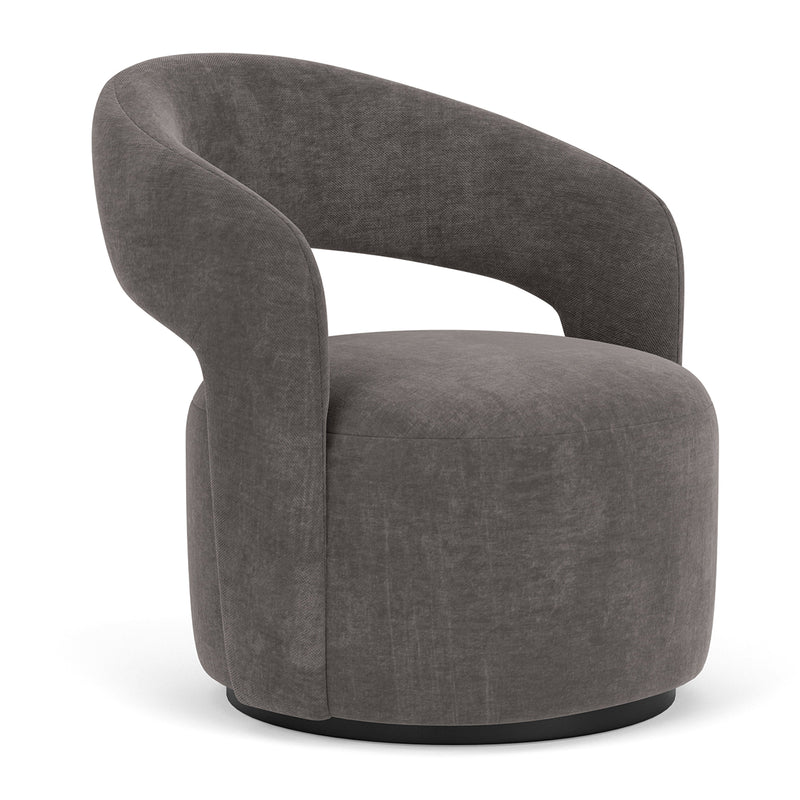 Danny Steel Grey Textured Weave