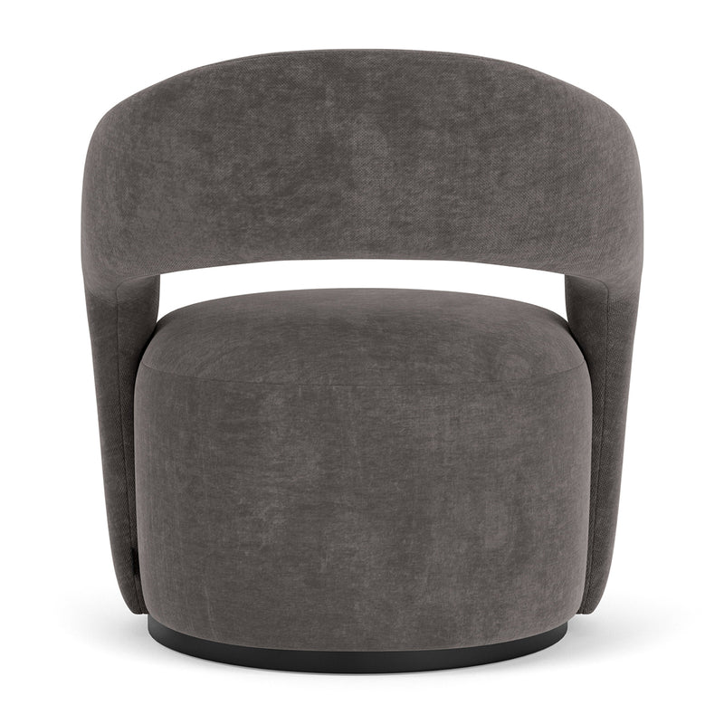 Danny Steel Grey Textured Weave