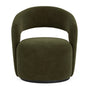 Judi Swivel Armchair - Olive Moss