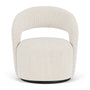 Judi Swivel Armchair - Free Dune Velvet Cord