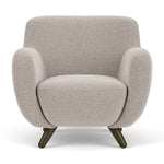 Agnes Brown Textured Weave / Dark Walnut