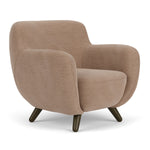 Aulla Caramel Textured Weave / Dark Walnut