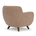 Aulla Caramel Textured Weave / Dark Walnut