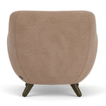 Aulla Caramel Textured Weave / Dark Walnut