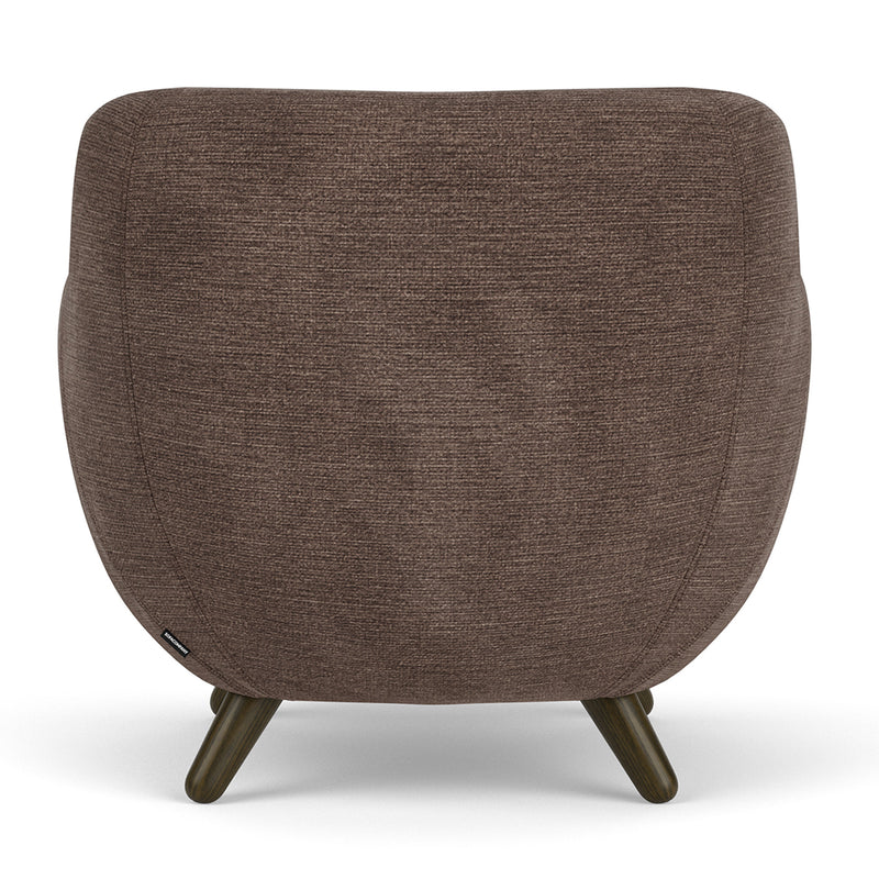 Aulla Cacao Textured Weave / Dark Walnut