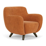 Danny Amber Textured Weave / Dark Walnut