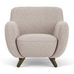 Fabio Stone Fabric / Dark Walnut