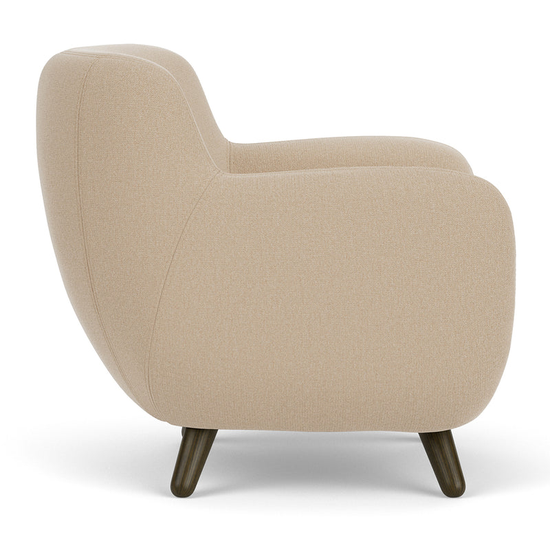 Form Cream Fabric / Dak Walnut