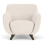 Maya Cream Boucle / Dark Walnut