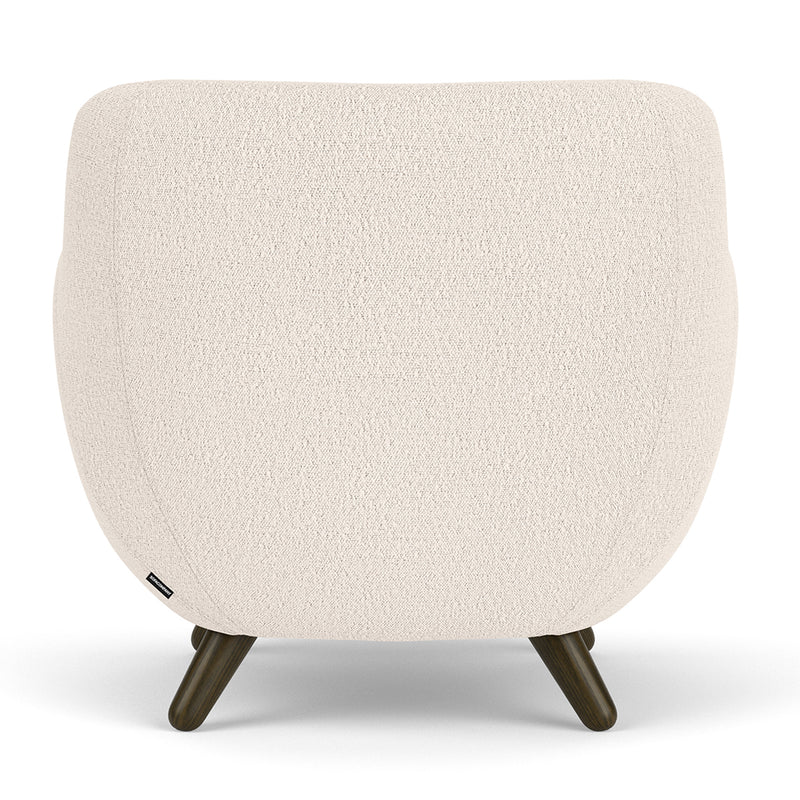 Maya Cream Boucle / Dark Walnut