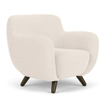 Maya Cream Boucle / Dark Walnut