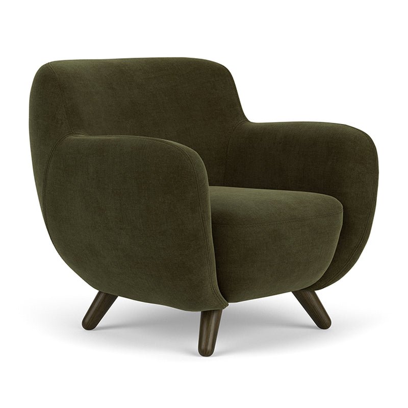Moss Olive / Dark Walnut