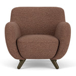 Pebble Rust Boucle / Dark Walnut