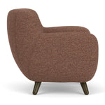 Pebble Rust Boucle / Dark Walnut