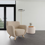 Pasha Dune Boucle / Dark Walnut