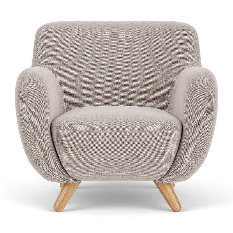 Agnes Brown Textured Weave / Oak